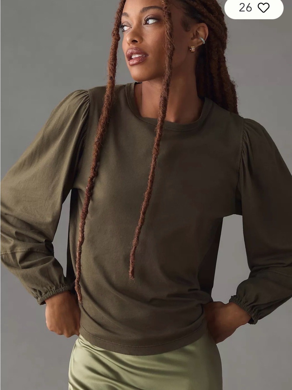 Velvet by Graham & Spencer Jetty Blouse Slightly cropped, Relaxed boxy cut xs